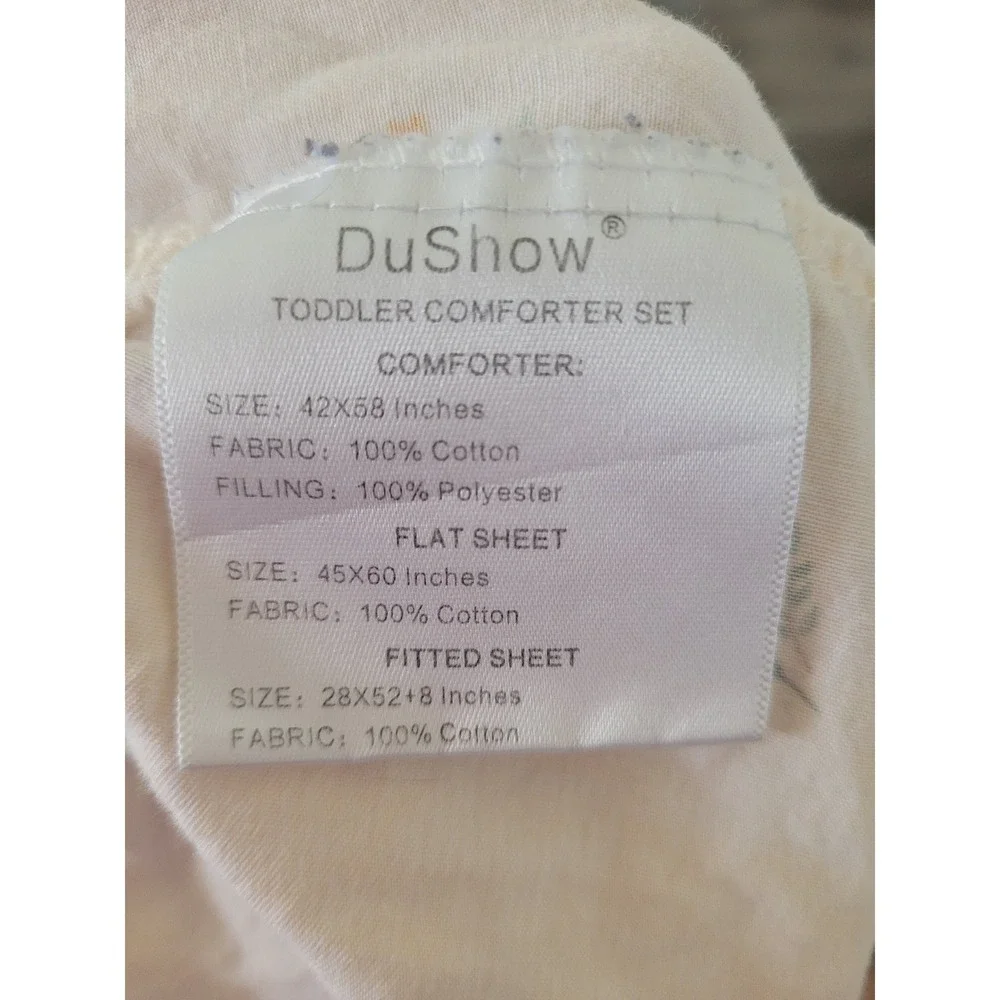 DuShow Toddler Fitted Sheet Yellow Floral Cotton 28x52x8 Nursery Bedding‎ #8
